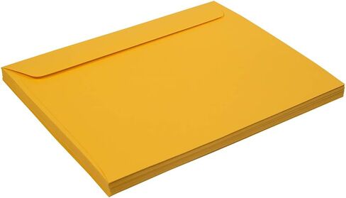 JAM PAPER 9 × 12 مظروف كتيب مميز - أزرق داكن - 50/عبوة in Saudi Arabia
