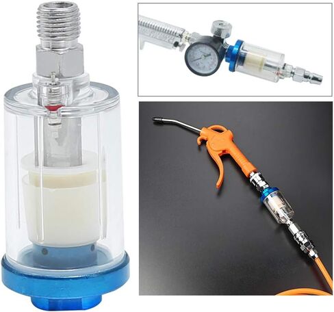 قطعتان من مرشحات فاصل زيت الماء البديلة لأداة ضاغط خط الهواء لمسدس الرش in Kuwait