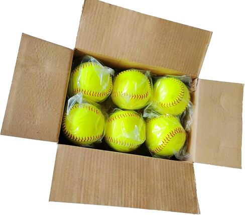 Safety & Soft Softball for Practice,Training and Recreation (12 inch, Box of 6) in Kuwait