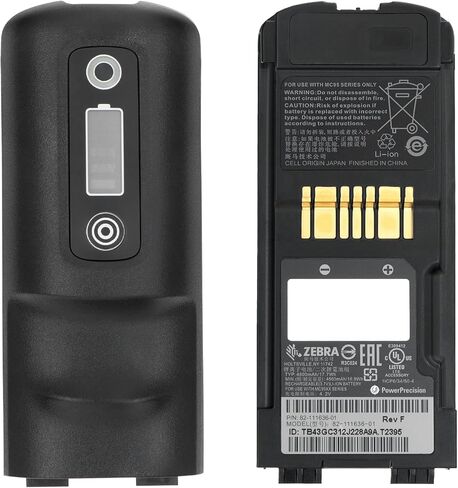 استبدال بطارية MC9590 MC9500 لماسح الباركود الرمزي Zebra - متوافق مع MC9596 MC9598 MC95XB MC959B - بطارية متينة 3.7 فولت 4560 مللي أمبير في الساعة 82-111636-01 in Kuwait