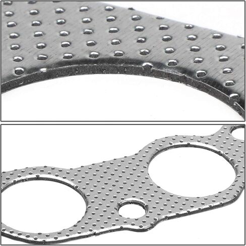 DNA Motoring GKTSET-IS300 Aluminum Exhaust Manifold Header Gasket Set Replacement,Metallic in Saudi Arabia