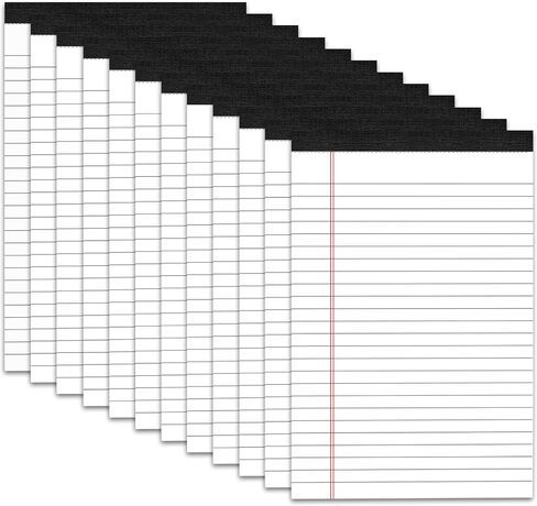 MuiAng Notepad مقاس 3 × 5 بوصات، وسادة كتابة بقياسات جامعية صغيرة الحجم مع 30 ورقة، ورق مبطن للقيام بقائمة المفكرة والتخطيط اليومي والعمل وتدوين الملاحظات والتذكير (30 حزمة) in Saudi Arabia