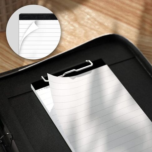 MuiAng Notepad مقاس 3 × 5 بوصات، وسادة كتابة بقياسات جامعية صغيرة الحجم مع 30 ورقة، ورق مبطن للقيام بقائمة المفكرة والتخطيط اليومي والعمل وتدوين الملاحظات والتذكير (30 حزمة) in Saudi Arabia