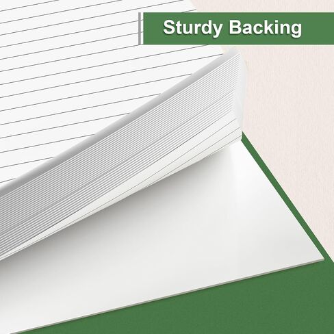 MuiAng Notepad مقاس 3 × 5 بوصات، وسادة كتابة بقياسات جامعية صغيرة الحجم مع 30 ورقة، ورق مبطن للقيام بقائمة المفكرة والتخطيط اليومي والعمل وتدوين الملاحظات والتذكير (30 حزمة) in Saudi Arabia
