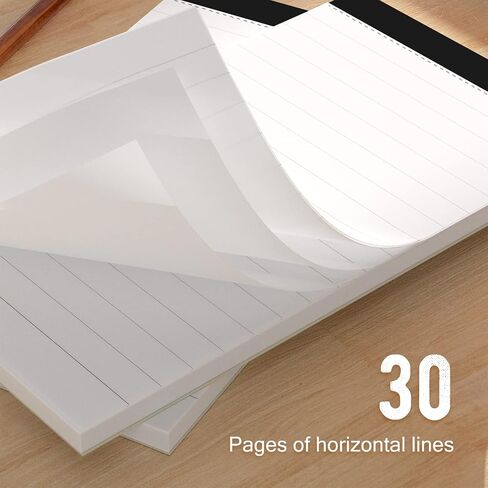 MuiAng Notepad مقاس 3 × 5 بوصات، وسادة كتابة بقياسات جامعية صغيرة الحجم مع 30 ورقة، ورق مبطن للقيام بقائمة المفكرة والتخطيط اليومي والعمل وتدوين الملاحظات والتذكير (30 حزمة) in Saudi Arabia