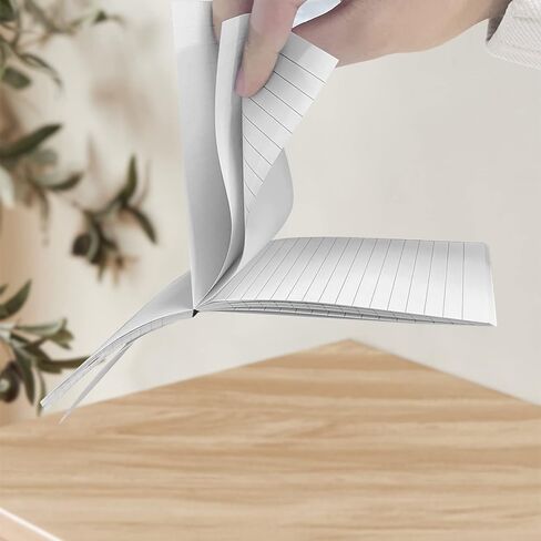 MuiAng Notepad مقاس 3 × 5 بوصات، وسادة كتابة بقياسات جامعية صغيرة الحجم مع 30 ورقة، ورق مبطن للقيام بقائمة المفكرة والتخطيط اليومي والعمل وتدوين الملاحظات والتذكير (30 حزمة) in Saudi Arabia