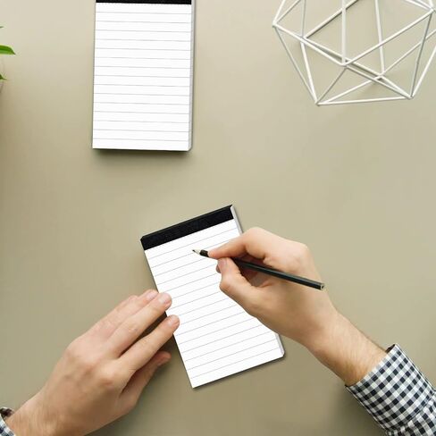 MuiAng Notepad مقاس 3 × 5 بوصات، وسادة كتابة بقياسات جامعية صغيرة الحجم مع 30 ورقة، ورق مبطن للقيام بقائمة المفكرة والتخطيط اليومي والعمل وتدوين الملاحظات والتذكير (30 حزمة) in Saudi Arabia