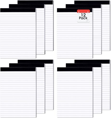 20 حزمة من وسادات الملاحظات القابلة لإعادة التعبئة، عبوات وسادات مذكرات مقاس 4 × 6 بوصة، وسادة كتابة دفاتر ملاحظات صغيرة بيضاء، وسادات كتابة مبطنة مع 30 ورقة مبطنة لكل وسادة، عبوات دفتر جيب لمدرسة مكتب الكلية in Kuwait