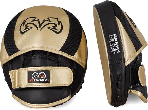 قفازات الملاكمة RIVAL RPM11 Evolution Punch، سطح اللكم البيضاوي المنحني مسبقًا، غطاء الإصبع المبطن، وحزام المعصم المثبت in Saudi Arabia