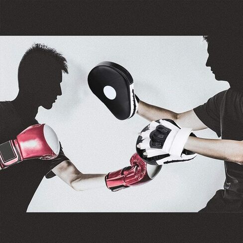 Kickboxing Punch Focus Mitts,Target Training Hand Pads for Karate, Muay Thai Kick, MMA, Sparring, Dojo, Martial Arts Football Kick Pads in Saudi Arabia