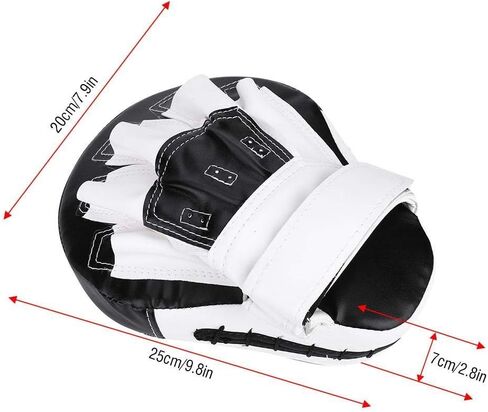 Kickboxing Punch Focus Mitts,Target Training Hand Pads for Karate, Muay Thai Kick, MMA, Sparring, Dojo, Martial Arts Football Kick Pads in Saudi Arabia