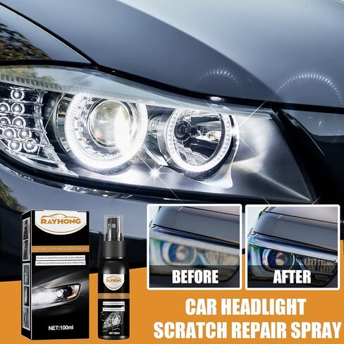 مجموعة ترميم المصابيح الأمامية من RAYHONG، مجموعة منظف ومرمم المصابيح الأمامية للسيارة، منظف عدسات المصابيح الأمامية، مرمم منظف المصابيح الأمامية، والأضواء الغائمة البولندية، المصابيح الخلفية، أضواء الضباب، الأضواء الاتجاهية in Kuwait
