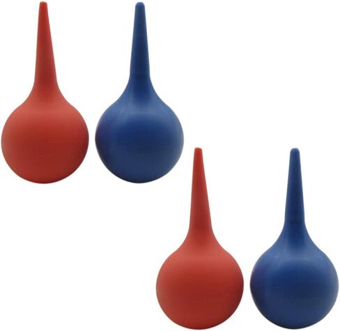 4 قطعة لمبة حقنة الأذن منظف الأذن كرة تنظيف حقنة الأذن لتنظيف الحيوانات القذرة في الأذنين in Kuwait