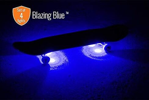 مصابيح LED لألواح التزلج Underglow - هدية مثالية لألواح التزلج - مصابيح LED طويلة مثالية أو مصابيح سكوتر رائعة لتخزين الأطفال in Kuwait