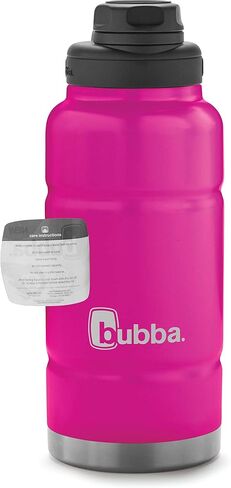 Bubba Trailblazer 40oz Vacuum-Insulated Stainless Steel Water Bottle with Leak-Proof Lid, Keeps Drinks Cold up to 38 Hours or Hot up to 10 Hours, Licorice in Saudi Arabia