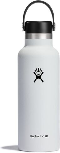 زجاجة مياه قياسية من الفولاذ المقاوم للصدأ من Hydro Flask مع غطاء مرن وعزل فراغ مزدوج الجدار in Kuwait