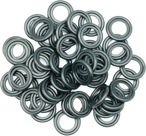 Dsnaduo 50 قطعة من حشية سدادة التصريف المطاطية، تناسب استبدال M12 097-119، 66451، 097-836CD، GM 12616850، 3536966، 8-03536-966-0 (20 مم Od) (20.3 × 11.8 مم) in Kuwait
