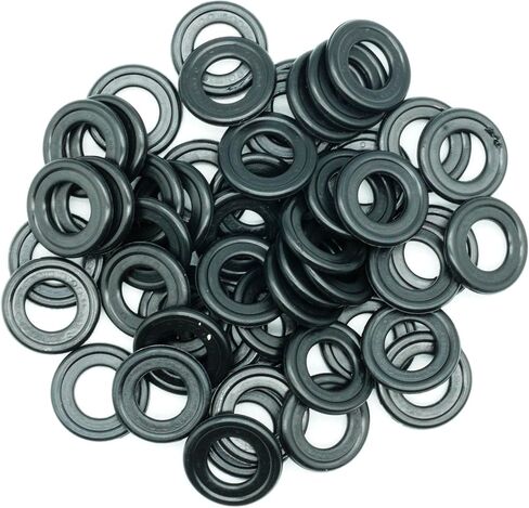 Dsnaduo 50 قطعة من حشية سدادة التصريف المطاطية، تناسب استبدال M12 097-119، 66451، 097-836CD، GM 12616850، 3536966، 8-03536-966-0 (20 مم Od) (20.3 × 11.8 مم) in Kuwait