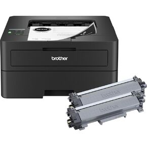 Brother HL-L2460DW XL Wireless Compact Monochrome Laser Printer with Duplex, Mobile Printing,