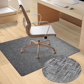 AiBOB Chair Mat for Hardwood Floor, 36 X 48 inches Desk Chair Mat for Wood and Tile Floors, Protection Mats for Office and Home, Easy Glide for Chairs
