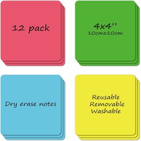 84pcs Dry Erase Labels Reusable Sticky Notes for Organizing Storage Jars All Purpose Use Label Stickers Removable Tags for Kitchen Office School Great Gifts Choice (1x2 Inches)