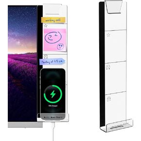 لوحة مذكرة لشاشة الكمبيوتر من VINTEZ - لوحة جانبية للشاشة متعددة الوظائف مع حامل هاتف لسطح المكتب والمنزل والمكتب in Kuwait