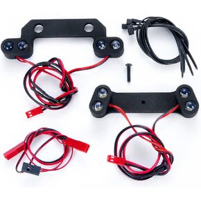 1Set RC Headlight Taillight Front Rear Light LED Light Bar for 1/8 TRX E-REVO 2.0 4WD RC Truck