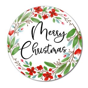 120 x Merry Christmas Stickers, Christmas Gift Label Stickers, Xmas Present Tags, Christmas Decor Sticker, Holiday Gift Label, Christmas Favor Stickers (C)