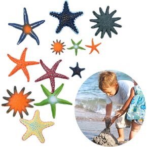 12PCS Pool Diving Toys,Pool Toy Colorful Starfish Toys,Soft Summer Swim Toys Set Dive Throw Toys for Kids Underwater Swimming Toy for Pool Party