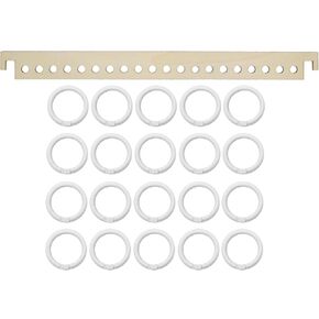 Embroidery Floss Organizer, Embroidery Thread Holder 100 Skeins Embroidery Floss Hanger Storage (100)