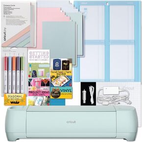 Cricut Explore 3 Cutting Machine Bundle - With Mini Easy Press, Tool Kit, and Iron-On Vinyl for DIY Home Decor and Custom Apparel