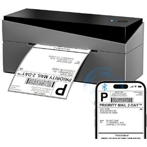Bluetooth Thermal Label Printer 4x6, 249BT Shipping Label Printer for Small Business, 4x6 Thermal Shipping Label Printer for Shipping Packages, Compatible with USPS, Shopify, Amazon
