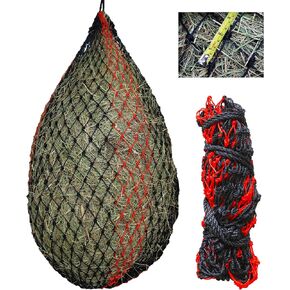 T TEKE Deluxe Slow Hay Feeder Hay Nets, 1-3/4" Feeding Holes, 45" Length in Kuwait