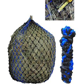 T TEKE Deluxe Slow hay Feeder hay nets, 1-3/4" Feeding Holes, Horse Supplies hay Bags for Horses, Goats