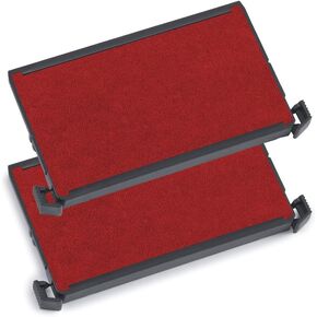 Trodat Replacement Ink Pads 6/4926 - Pack of 2 - Red Ink - for The Printy 4926, 4726 and 4926 Typo