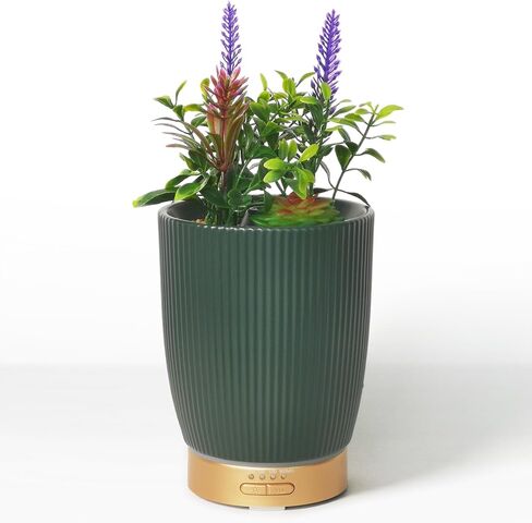 Earnest Living Christmas Ball Essential Oil Diffuser White Ceramic 100 ml Diffuser Home Décor, 7 Color Lights, Timers, Auto Off Cool Mist Humidifier Aromatherapy Diffuser in Kuwait