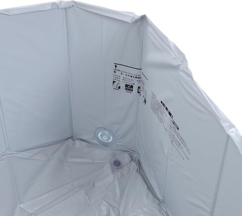 حمام سباحة قابل للطي من مادة PVC، يمنع التسرب، 4 طبقات قابلة للطي، حمام سباحة خالٍ من التضخم للأماكن الخارجية (1.6 م / 63 بوصة) in Kuwait