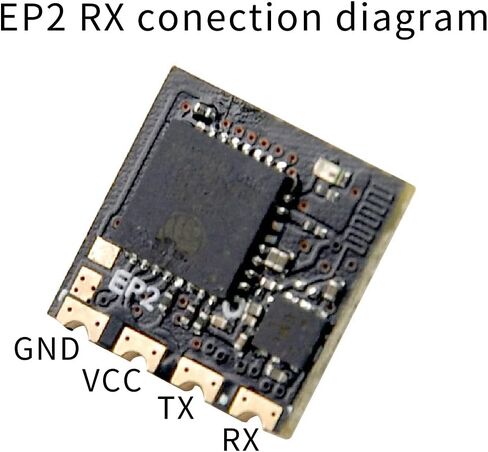 HAPPYMODEL ELRS 2-4G ExpressLRS EPI/EP2 RX Nano Long Range Receiver SX1280 EXPRESSLRS for Racing Drone (EP1 RX) in Saudi Arabia