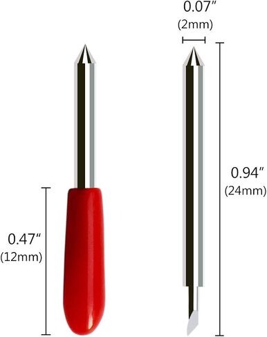 30 Pcs Replacement Blades for Explore Air 2 Blade for Maker Expression Vinyl Cutter Machines Needle for Vinyl 30 Degree 45 Degree 60 Degree Cutting Plotter Blades in Saudi Arabia