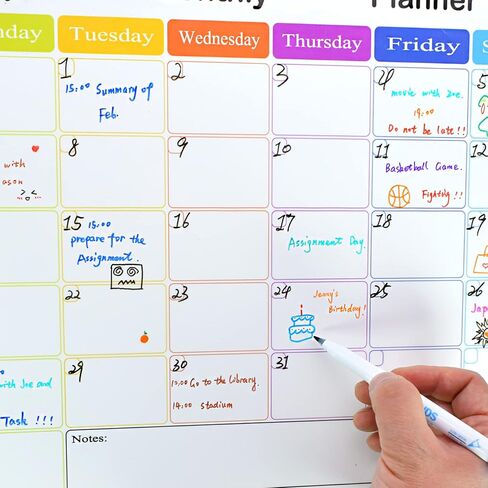 أقلام مسح جافة من TWOHANDS، طرف فائق الدقة، 0.7 مم، رائحة منخفضة، نقطة دقيقة للغاية، 11 لونًا متنوعًا، علامات السبورة البيضاء للمدرسة أو المكتب أو المنزل أو السبورة البيضاء للتخطيط، 12 قطعة، 20529 in Kuwait