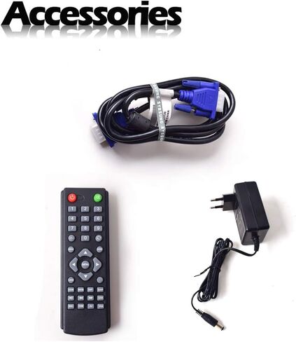 19 inch CCTV Security Monitor with BNC VGA HDMI AV Built-in Speaker 4:3 HD Display LCD Screen Display with USB Media Player for Home Surveillance Camera STB PC in Kuwait