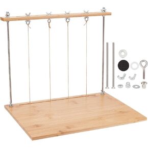 BENECREAT Bookbinding Sewing Frame Set, Wood Book Binding Kits Rectangle DIY Book Binding Tools for Handmade Books DIY Bookbinding