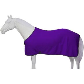 Tough1 Soft Fleece Blanket Liner/Cooler with Leg Straps Purple Small