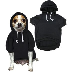 Blank Dog Sweatshirt Pet Hoodie for Medium Dogs Doggie Clothes