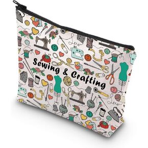 VAMSII Funny Sewing Cosmetic Bag Sewing Souvenir Tailor Gift Sewing Crafting Sewing Lovers Gifts Craft Lover Gift Sewing Gifts (Sewing)