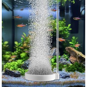 Air Stone for Aquarium Fish Tank Bubbler, 3.2 Inch Nano Air Bubble Stone Aerator Accessories Bubbler for Fish Tank Air Pump Hydroponics