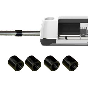 (Pack of 4) Replacement for Cricut Maker/Cricut Maker 3/ Cricut Explore 3 Compatible, Rubber Wheel Mat Guide Rubber Roller/Wheel Pack Compatible with Cricut for Roller Repair