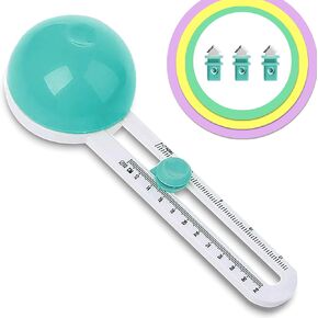 Circle Cutter, Paper Circle Cutter, Circle Cutters for Crafts, Circular Paper Cutter, Craft Circle Cutter, Adjustable Circle Cutter Tool for Paper, Compass Cutting Tool, Cutting Diameter 4'' to 12.5''