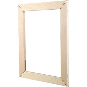 ECYC 20x30cm Wood Canvas Frames Kit, Removable Wooden Canvas Frames DIY Wood Canvas Stretcher Bars Kits for Prints, Oil Paintings, Digital Paintings and Posters