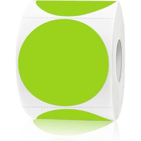 Removable Stickers, 2 Inch Colored Dot Stickers, Waterproof Circle Color Stickers, Writable Garage Sale Stickers Price Tags Stickers, Suitable for Laser and Inkjet Printable (300Pcs, Pink) in Kuwait